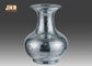 Zilveren van de Glasvezelplanters van het Spiegelmozaïek van de Lijstvazen Decoratieve de Bloempotten
