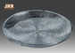 De zilveren van Belangrijkste van de de Glasvezeldecoratie van het Mozaïekglas Decoratieve Kom Lijstvazen
