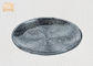 De zilveren van Belangrijkste van de de Glasvezeldecoratie van het Mozaïekglas Decoratieve Kom Lijstvazen