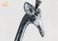 183cm H het Zilveren van de de Beeldjesgiraf van Polyresin van het Mozaïekglas Dierlijke Standbeeld van de het Beeldhouwwerkvloer