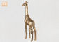 De Girafbeeldhouwwerk dat van de bladgoudglasvezel het Dierlijke Standbeeld van de Beeldjeslijst bevindt zich