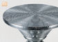 Zilveren de Glasvezelmeubilair van het Mozaïekglas om de Lijst Moderne Stijl van het Voetstukbeëindigen